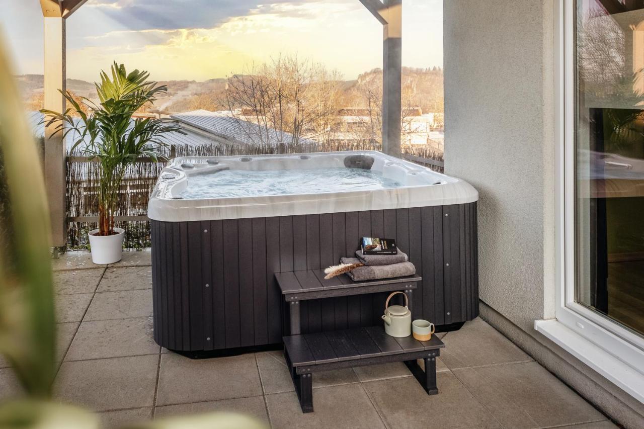 Dolomites Bungalow Eifelsteig W View Terrace Bbq غيرولشتاين المظهر الخارجي الصورة