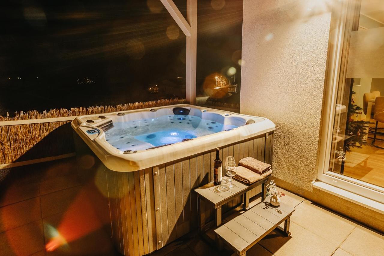 Dolomites Bungalow Eifelsteig W View Terrace Bbq غيرولشتاين المظهر الخارجي الصورة